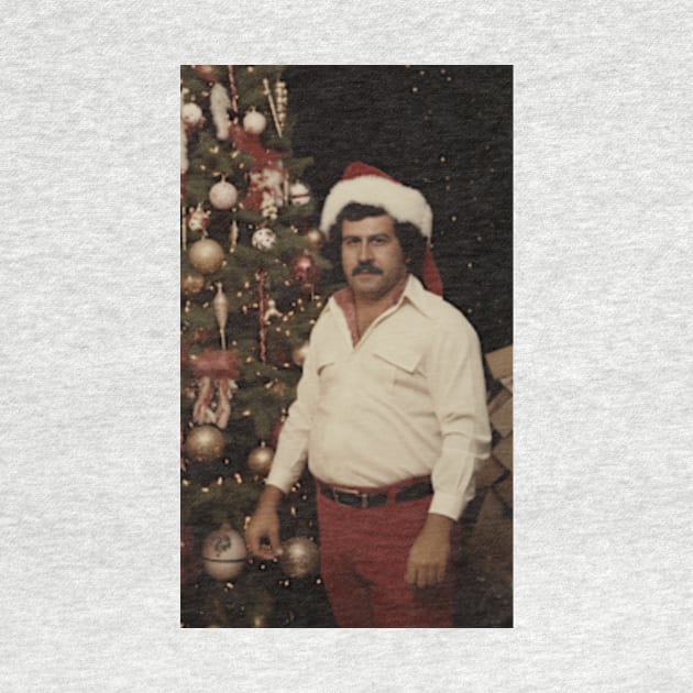 Pablo Escobar Xmas Santa by peterdesigns